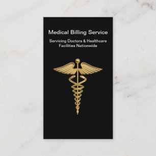Cartes de visite Médicale de facturation