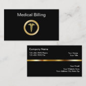 Cartes de visite Médicale de facturation (Devant / Derrière)