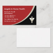 Cartes de visite Médicale de soins à domicile (Devant / Derrière)