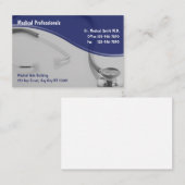 Cartes de visite Médicale professionnels (Devant / Derrière)