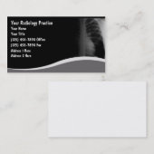 Cartes de visite médicales (Devant / Derrière)