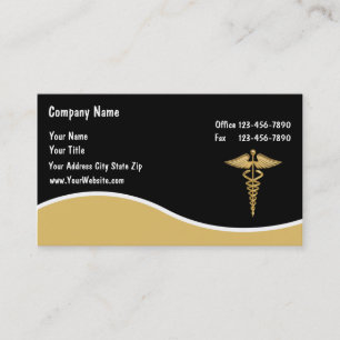 Cartes de visite médicales