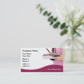 Cartes de visite Médicales (Debout devant)