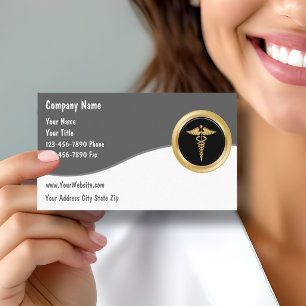Cartes de visite médicales
