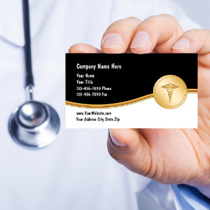 Cartes de visite médicales