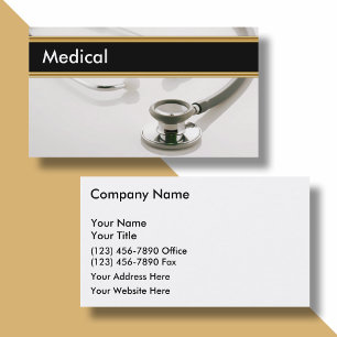 Cartes de visite Médicales