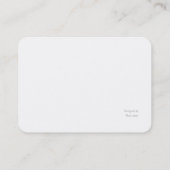 Cartes de visite Médicales (Dos)