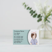 Cartes de visite Médicales (Debout devant)