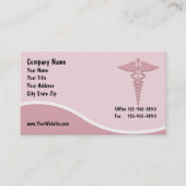 Cartes de visite Médicales (Devant)