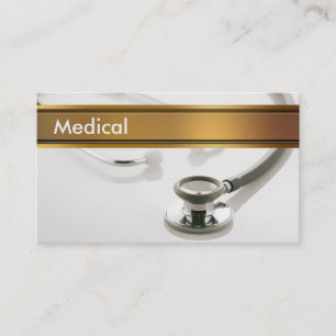 Cartes de visite médicales