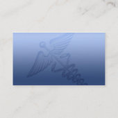 Cartes de visite Médicales (Dos)