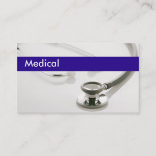 Cartes de visite médicales