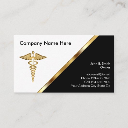 Cartes de visite Médicales (Devant)