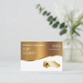 Cartes de visite Médicales de transport en fauteui (Debout devant)