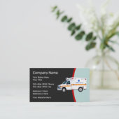 Cartes de visite Médicales EMS d'urgence (Debout devant)