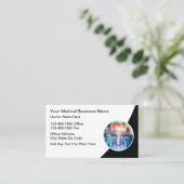 Cartes de visite Médicales en médecine interne (Debout devant)