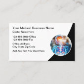 Cartes de visite Médicales en médecine interne (Devant)