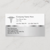 Cartes de visite Médicales et chics (Devant)