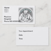 Cartes de visite médicaux (Devant / Derrière)