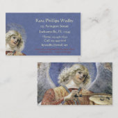 Cartes de visite Melozzo DA Forli d'ange de la (Devant / Derrière)