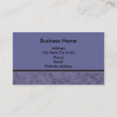 Cartes de visite mémorables (Dos)