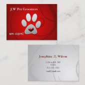 cartes de visite mignons (Devant / Derrière)