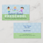 Cartes de visite mignons de babysitter (Devant / Derrière)