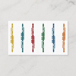 Cartes de visite mignons de joueur de cannelure