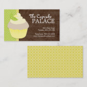 Cartes de visite mignons de petit gâteau (Devant / Derrière)