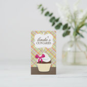 Cartes de visite mignons de petit gâteau (Debout devant)