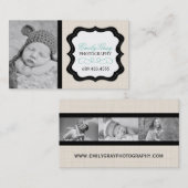 Cartes de visite mignons de photographe (Devant / Derrière)