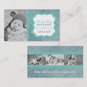 Cartes de visite mignons de photographe (Devant / Derrière)