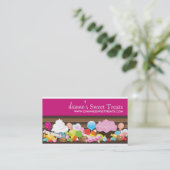 Cartes de visite mignons et doux de confection (Debout devant)