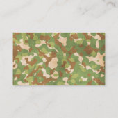 cartes de visite militaires (Dos)