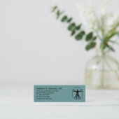 Cartes de visite minces de chiropractie (Debout devant)