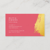 Cartes de visite minimalistes (Dos)