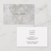 Cartes de visite minimalistes (Devant / Derrière)