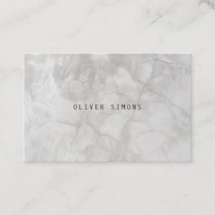 Cartes de visite minimalistes