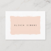 Cartes de visite minimalistes (Devant)