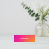 Cartes de visite minimalistes (Debout devant)