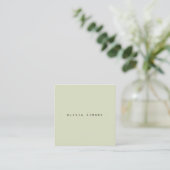 Cartes de visite minimalistes (Debout devant)