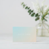 Cartes de visite minimalistes (Debout devant)