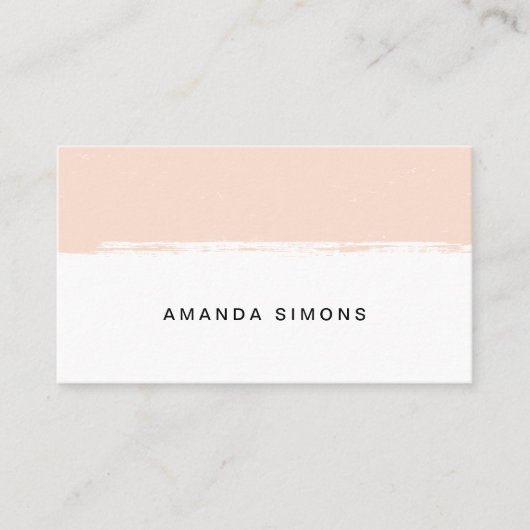 Cartes de visite minimalistes (Devant)