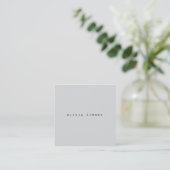 Cartes de visite minimalistes (Debout devant)