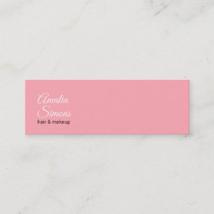 Cartes de visite minimalistes blanches
