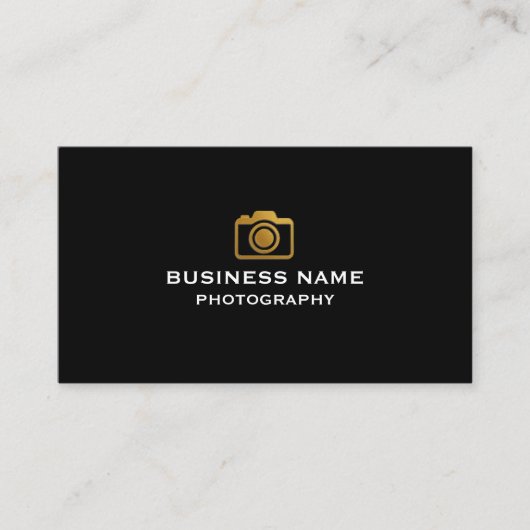 Cartes de visite minimalistes de luxe (Devant)