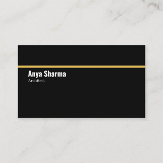 Cartes de visite minimalistes et modernes