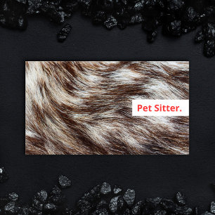 Cartes de visite minimalistes simples pour la gard