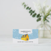 Cartes de visite minuscules de maisons (Debout devant)