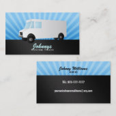 Cartes de visite mobiles de camion (Devant / Derrière)